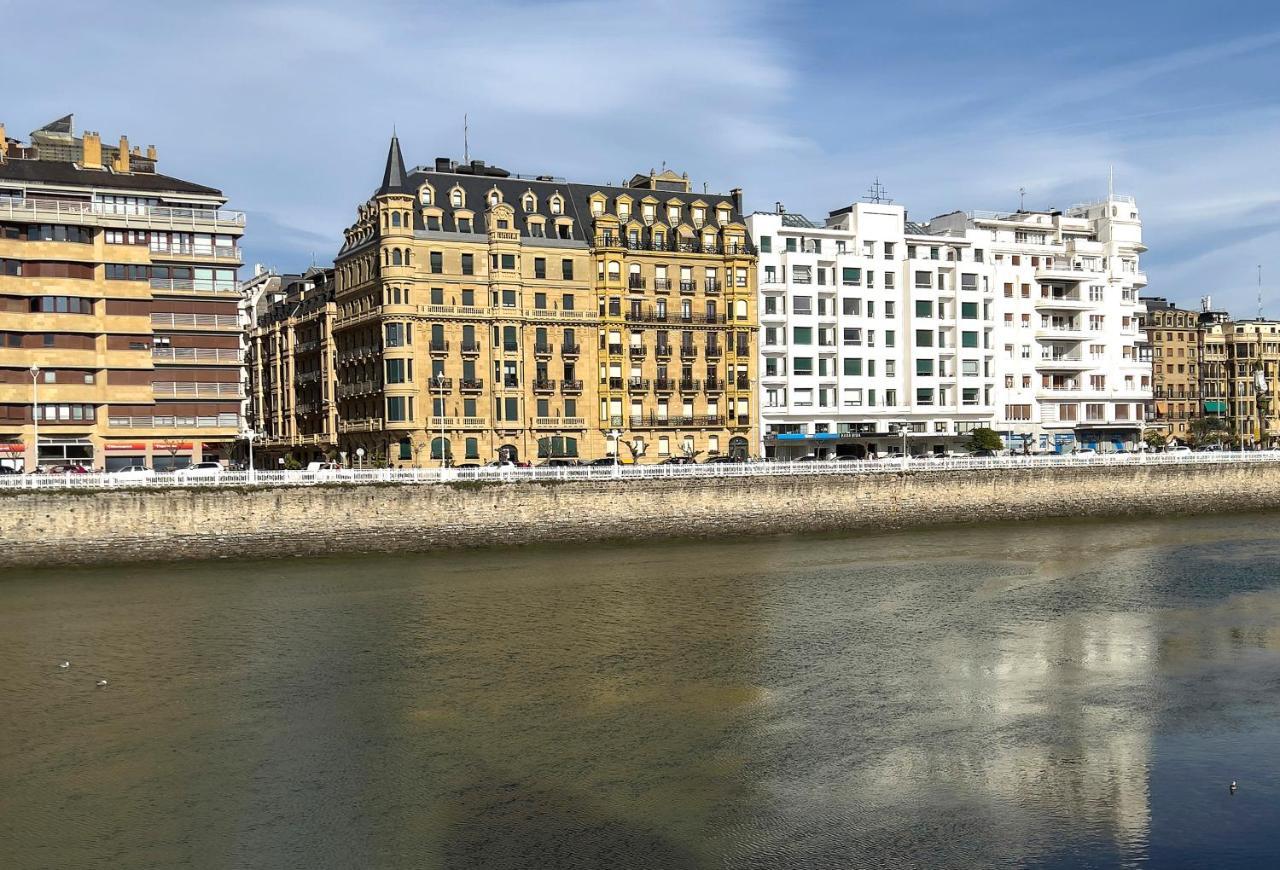 Deluxe Apt-Views To Historic Maria Cristina Hotel San Sebastián Exterior foto